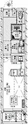 ジェノヴィア大森町II 1DKの間取図画像