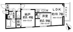 はなぶさマンション 1SLDKの間取図画像