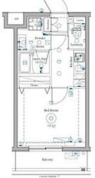 ＤＩＰＳ明大前 1階1Kの間取り
