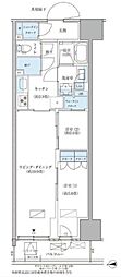 パークアクシス品川天王洲アイル 2LDKの間取図画像