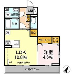 クロシェット 2階/201