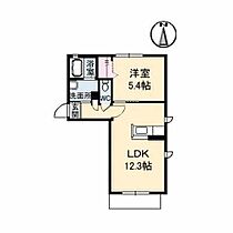 シャーメゾンアマセ A0101 ｜ 岡山県岡山市北区天瀬9-24（賃貸アパート1LDK・1階・40.41㎡） その2