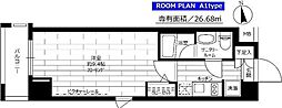 ステージファースト新御徒町 1Kの間取図画像