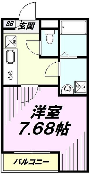 (仮称)ジーメゾン狭山入間川 103｜埼玉県狭山市入間川１丁目(賃貸アパート1K・1階・25.43㎡)の写真 その2