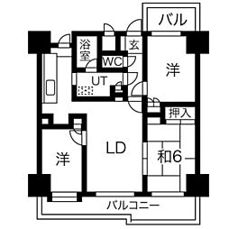 アルス・クリオ藤沢 3LDKの間取図画像