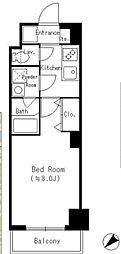 y&ELF 1Kの間取図画像
