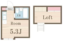 myplan中野A ワンルームの間取図画像