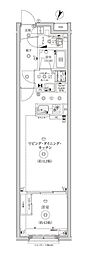 クレアティフ池袋 1LDKの間取図画像