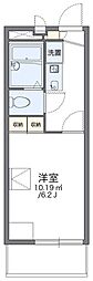 レオパレス山葵 1Kの間取図画像