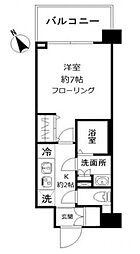 N-Stage赤羽志茂 1Kの間取図画像