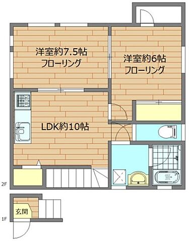 ホームズ 上北沢スウェーデンハウス 2ldk 賃料13万円 2階 49 7 賃貸アパート住宅情報