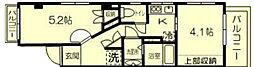 エースビル2 2Kの間取図画像