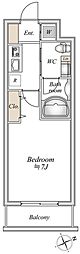 ドゥーエ阿佐ヶ谷 1Kの間取図画像