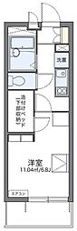 レオパレスMIYA2 1Kの間取図画像