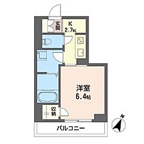 クレストコート末広 00203 ｜ 千葉県千葉市中央区末広５丁目12-10（賃貸マンション1K・2階・24.46㎡） その2