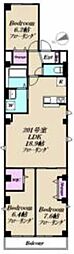 Wakko テラス 3LDKの間取図画像