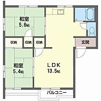 ドミール88 201 ｜ 福島県福島市須川町5-8（賃貸アパート2LDK・2階・49.00㎡） その2