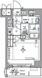 パティーナ大森 1Kの間取図画像