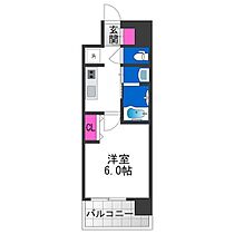 PARK HILLS 今里蘭  ｜ 大阪府大阪市生野区新今里４丁目（賃貸マンション1K・7階・21.50㎡） その2