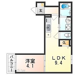 Osaka Metro四つ橋線 花園町駅 徒歩6分 2階/-