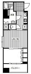 日神デュオステージときわ台 1LDKの間取図画像