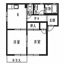 フラワーハイツ A101 ｜ 兵庫県丹波市氷上町成松新田307-7（賃貸アパート2K・1階・43.00㎡） その2