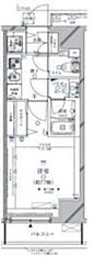 CRACIA三軒茶屋 1Kの間取図画像