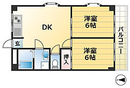 ハイツ菊水 4階