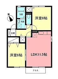 サニーフラッツB 1階/101