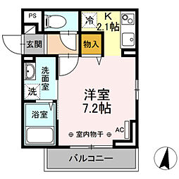 ルピナス堀之内 2階
