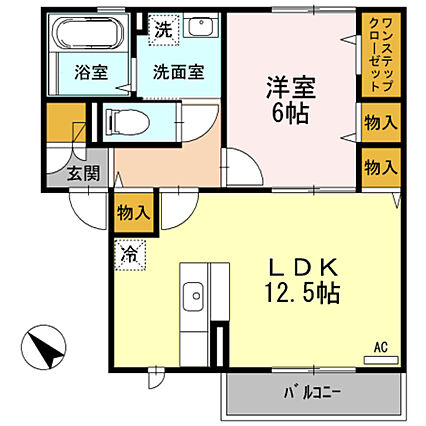 パシオーネＡ_間取り_0