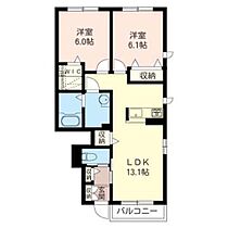 アンビション畑沢南Ａ 00103 ｜ 千葉県木更津市畑沢南６丁目16-19（賃貸アパート2LDK・1階・57.63㎡） その2