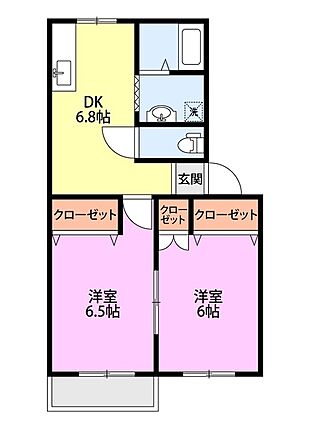 ファミリータウンロイヤルB_間取り_0