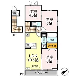 VillaLuminousSHONANDAI 3LDKの間取図画像