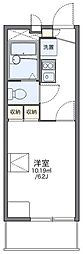 レオパレスドリーム2 1Kの間取図画像