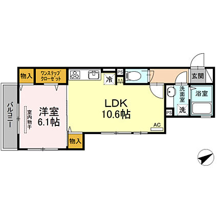 ヴューテラスナカイ_間取り_0