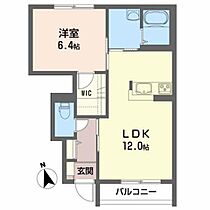 ミューローズ長橋II　Ａ 102 ｜ 岩手県盛岡市長橋町2-50（賃貸アパート1LDK・1階・46.60㎡） その2