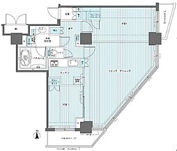 フェニックス西参道タワー 2LDKの間取図画像