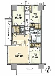 プレミスト志村三丁目 3LDKの間取図画像