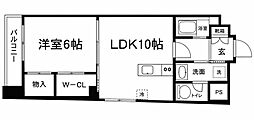 LUMIERE OJI 1LDKの間取図画像