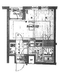 ビバリーホームズ田無III 1階1Kの間取り