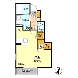 サニーフラット（下柚木） 1階