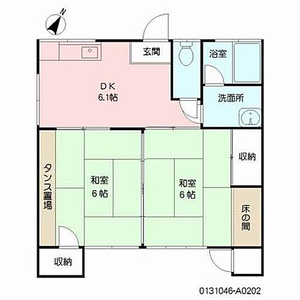 コーポサンライズ_間取り_0