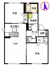 クレシアＮＰ A0102 ｜ 熊本県八代市通町9-28（賃貸アパート2LDK・1階・53.28㎡） その2