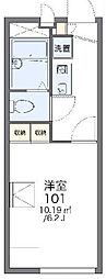 レオパレスMOEGI 1Kの間取図画像
