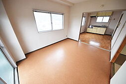 富士見ビル 303 3階2DKのリビング/ダイニング