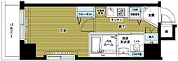 アヴァンティーク銀座東 1Kの間取図画像