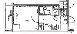ステージファースト目白 1Kの間取図画像
