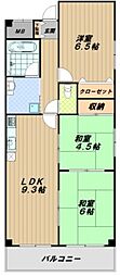 ベルトピア西明石7 3LDKの間取図画像