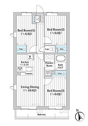 コートブリーズ船橋中山 1階
